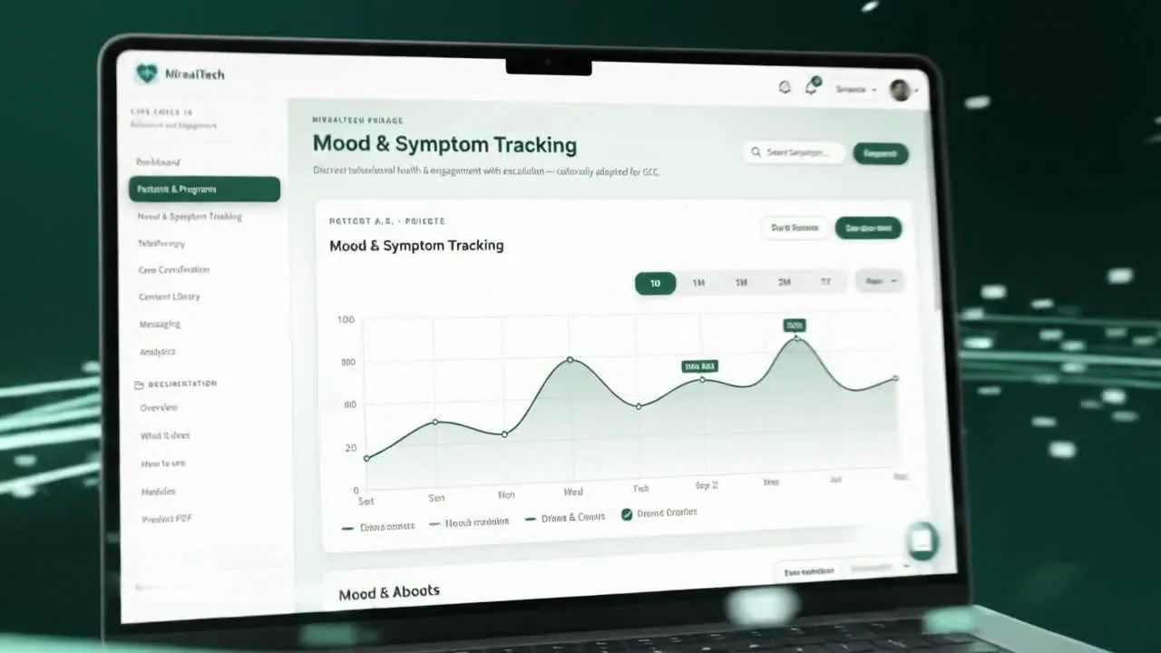 Engage mood and symptom tracking
