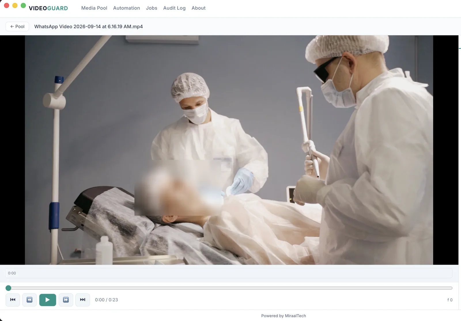 VideoGuard AI Detect templates for faces, plates, and on-screen text