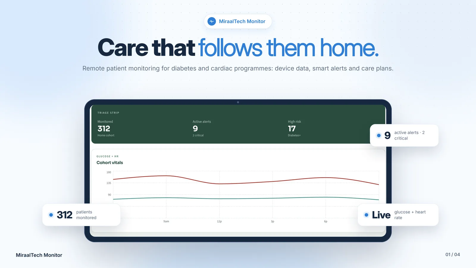 Home healthcare nurse using mobile app at patient home